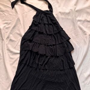 White House Black Market Ruffle front, Halter Top Tank